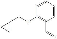 2-(cyclopropylmethoxy)benzaldehyde 结构式
