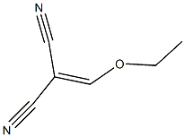 2-(ethoxymethylidene)propanedinitrile 结构式