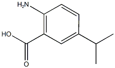 2-amino-5-(propan-2-yl)benzoic acid 结构式