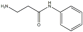 3-amino-N-phenylpropanamide 结构式