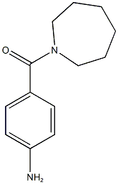 4-(azepan-1-ylcarbonyl)aniline 结构式