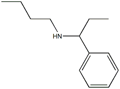 butyl(1-phenylpropyl)amine 结构式