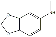 N-methyl-2H-1,3-benzodioxol-5-amine 结构式
