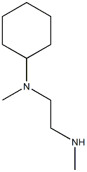 N-methyl-N-[2-(methylamino)ethyl]cyclohexanamine 结构式