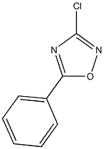 3-Chloro-5-phenyl-1,2,4-oxadiazole 结构式