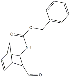 BENZYL 3-FORMYLBICYCLO[2.2.1]HEPT-5-EN-2-YLCARBAMATE 结构式