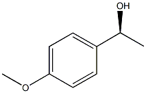 (1S)-1-(4-METHOXYPHENYL)ETHANOL 结构式