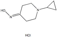 1-CYCLOPROPYLPIPERIDIN-4-ONE OXIME HYDROCHLORIDE 结构式
