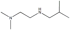 N''-ISOBUTYL-N,N-DIMETHYLETHANE-1,2-DIAMINE 结构式