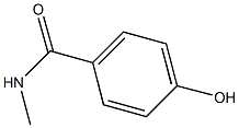 4-hydroxy-N-methylbenzamide 结构式