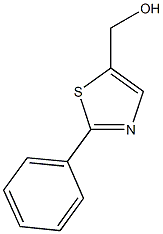 (2-phenyl-1,3-thiazol-5-yl)methanol 结构式