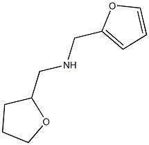 (furan-2-ylmethyl)(oxolan-2-ylmethyl)amine 结构式