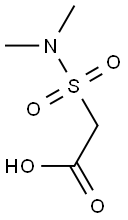 2-(dimethylsulfamoyl)acetic acid 结构式