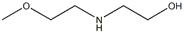 2-[(2-methoxyethyl)amino]ethan-1-ol 结构式