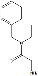 2-amino-N-benzyl-N-ethylacetamide 结构式