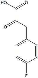 3-(4-fluorophenyl)-2-oxopropanoic acid 结构式