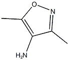3,5-dimethyl-1,2-oxazol-4-amine 结构式