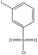 3-iodobenzene-1-sulfonyl chloride 结构式