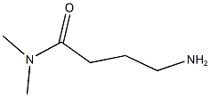 4-amino-N,N-dimethylbutanamide 结构式