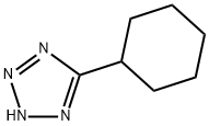 5-cyclohexyl-1H-1,2,3,4-tetrazole 结构式