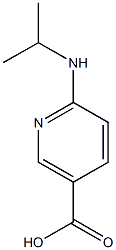 6-(propan-2-ylamino)pyridine-3-carboxylic acid 结构式