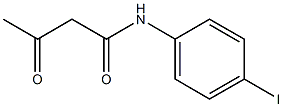 N-(4-iodophenyl)-3-oxobutanamide 结构式