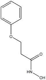 N-hydroxy-3-phenoxypropanamide 结构式