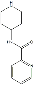 N-piperidin-4-ylpyridine-2-carboxamide 结构式