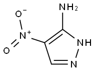 4-nitro-1H-pyrazol-5-amine 结构式
