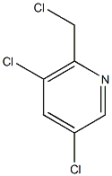 3,5-二氯-2-(氯甲基)吡啶 结构式