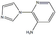 2-(1H-IMIDAZOL-1-YL)PYRIDIN-3-AMINE 结构式