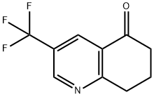 3-(TRIFLUOROMETHYL)-7,8-DIHYDROQUINOLIN-5(6H)-ONE 结构式