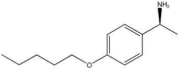 (1S)-1-[4-(PENTYLOXY)PHENYL]ETHANAMINE 结构式