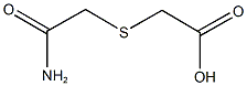 (2-AMINO-2-OXOETHYL)THIO]ACETIC ACID 结构式