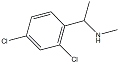 N-[1-(2,4-dichlorophenyl)ethyl]-N-methylamine 结构式