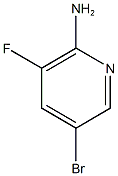 5-bromo-3-fluoropyridin-2-amine 结构式