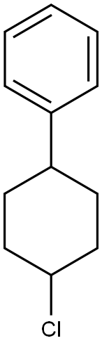 (4-chlorocyclohexyl)benzene 结构式