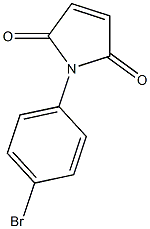1-(4-bromophenyl)-2,5-dihydro-1H-pyrrole-2,5-dione 结构式