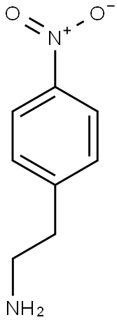 2-(4-nitrophenyl)ethan-1-amine 结构式