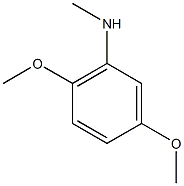2,5-dimethoxy-N-methylaniline 结构式