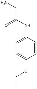 2-amino-N-(4-ethoxyphenyl)acetamide 结构式