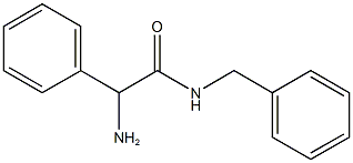 2-amino-N-benzyl-2-phenylacetamide 结构式