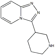 3-{[1,2,4]triazolo[3,4-a]pyridin-3-yl}piperidine 结构式