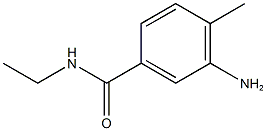 3-amino-N-ethyl-4-methylbenzamide 结构式