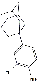 4-(adamantan-1-yl)-2-chloroaniline 结构式