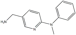 5-(aminomethyl)-N-methyl-N-phenylpyridin-2-amine 结构式