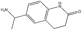 6-(1-aminoethyl)-1,2,3,4-tetrahydroquinolin-2-one 结构式