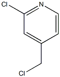 2-CHLORO-4-CHLOROMETHYLPYRIDINE 结构式