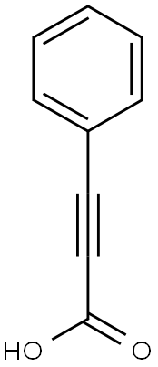 3-PHENYLPROP-2-YNOIC ACID 结构式