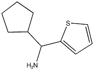 1-cyclopentyl-1-thien-2-ylmethanamine 结构式